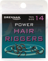 Haczyki Drennan power hair riggers 14 - 10szt
