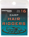 Haczyki Drennan hair riggers 12 - 10szt