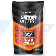 Zanęta SONUBAITS Spicy Meaty Method Mix Supercrush 2kg