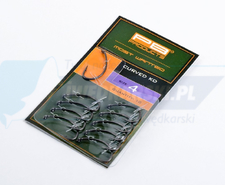 PB PRODUCTS Curved KD-hook DBF size 4 10pcs