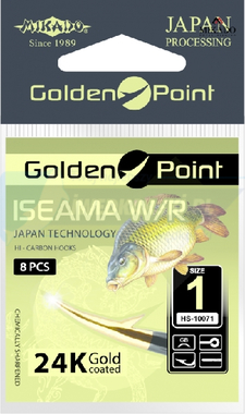 MIKADO HACZYK GOLDEN POINT - ISEAMA W/R Nr. 12 GB - torebka 10szt