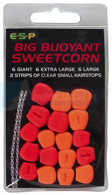 ESP Big Buoyant Sweet Corn - pływająca sztuczna kukurydza czerwona pomarańczowa