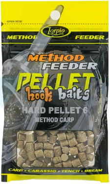 LORPIO Hard Pellet method carp 6 mm 25g - Przyneta Method Feeder PELLET HOOK BAITS