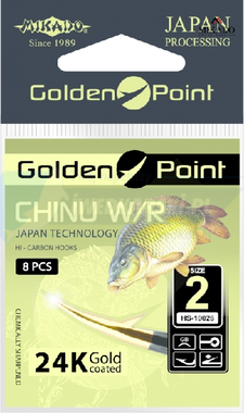 MIKADO HACZYK GOLDEN POINT - CHINU W/R Nr. 10 GB - torebka 10szt
