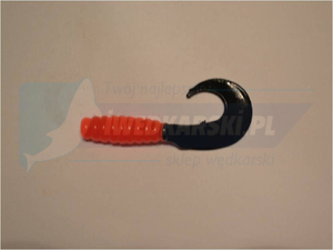 MIKADO TWISTER MORSKI 7.5cm (RED/BLACK)